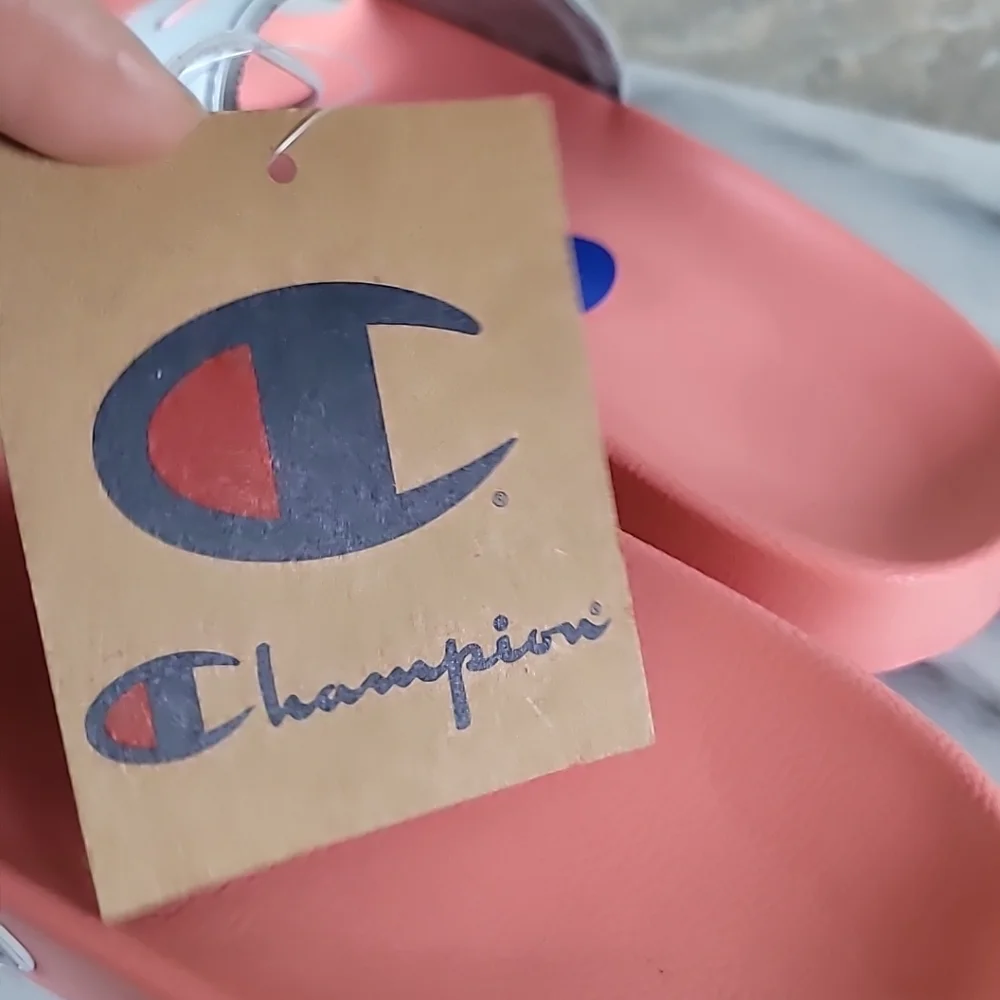 Champion Slide Sandals Big Girls